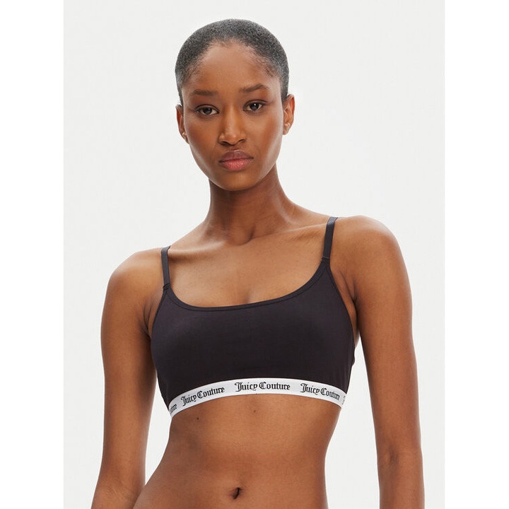 Bustiera sport dama, Juicy Couture, Negru
