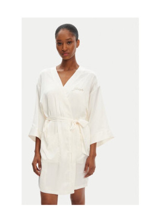 Дамски халат, Juicy Couture, Zahar Swizzle, екрю, Бял