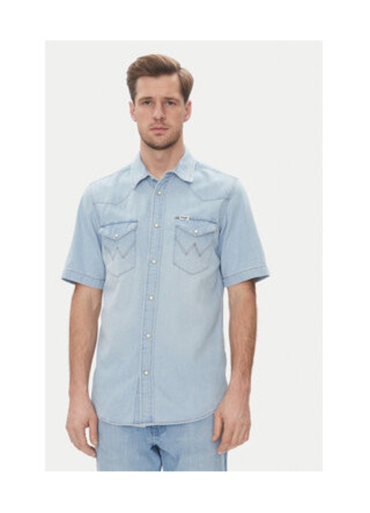 Wrangler kek pamut ing, Kék