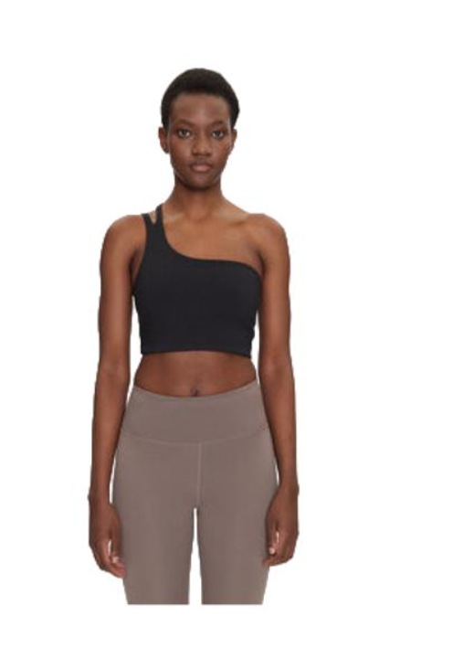 Girlfriend Collective női trikó, poliészter/elasztán, fekete