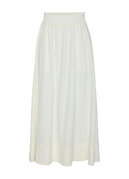 Пола 26036370, Яс, Лен/Вискоза, Бяла