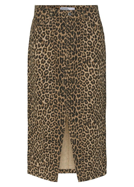 Пола Vero Moda, памук/еластан, кафява