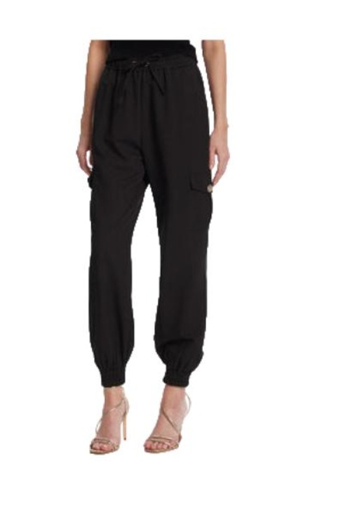 Női nadrág, ARTIGLI, fekete, poliészter és viszkóz, 42 EU