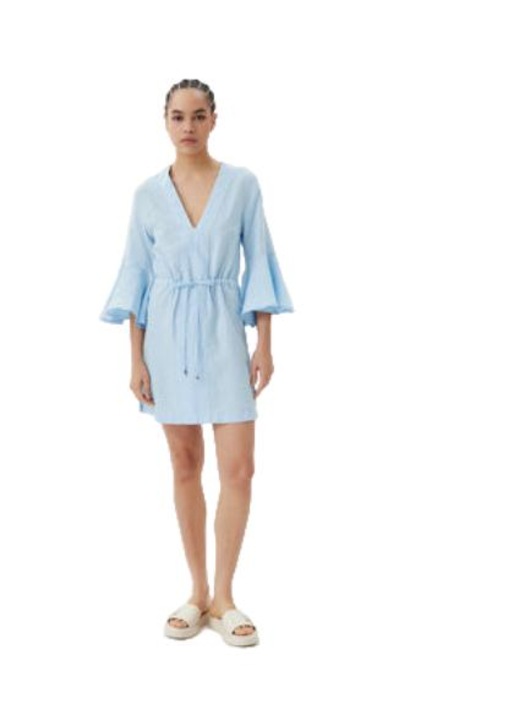 Maaji női ruha, világoskék, vászon, Kék