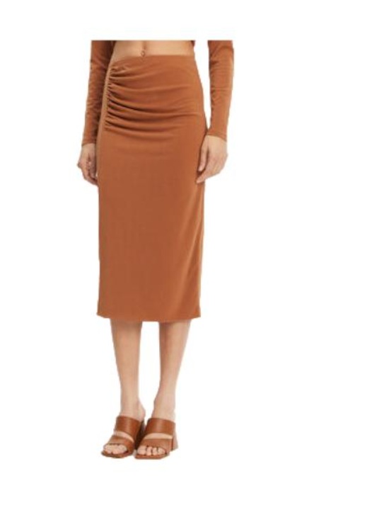 Пола VICOLO, полиестер, еластан, кафява, L INTL