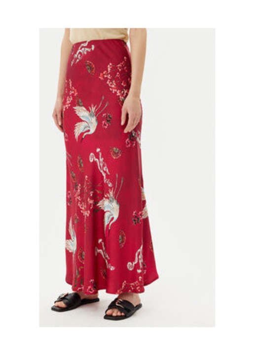 Пола VICOLO, TD0810, вискоза, червена, Бордо