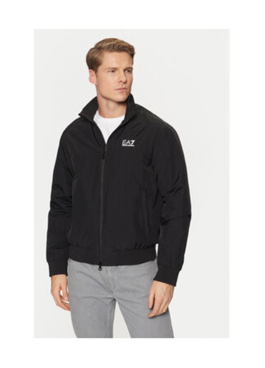 Мъжко яке, Emporio Armani EA7, 304287220, Полиамид, Черно, Черен, XL