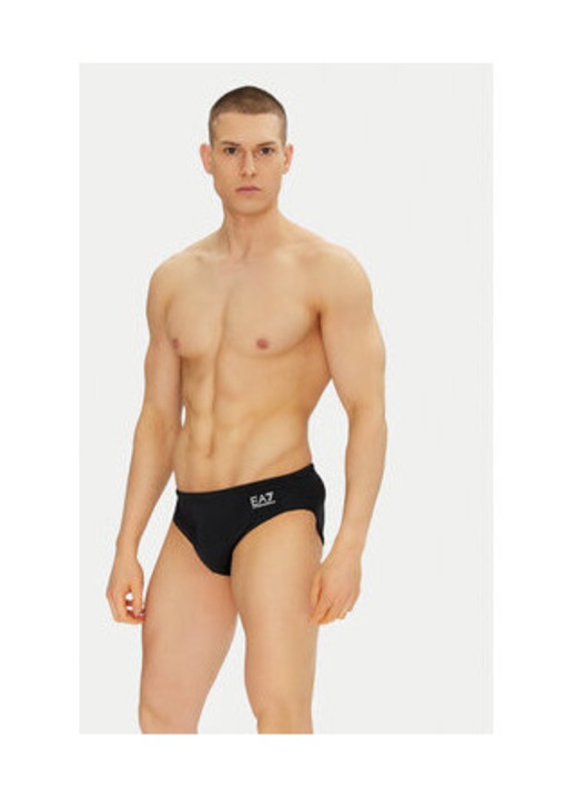 Ferfi furdonadrag, Emporio Armani, fekete, poliamid es elasztan, Fekete