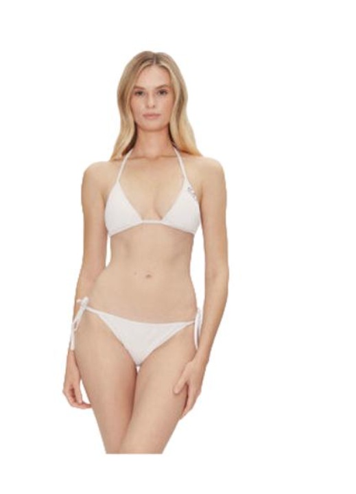 Női fürdőruha, Emporio Armani, poliészter/elasztán, Fehér