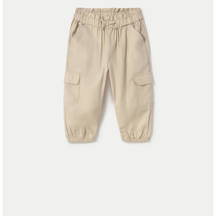 Gyerek nadrag, Mayoral, pamut es lyocell anyagbol, 48679, Bézs, 116 CM