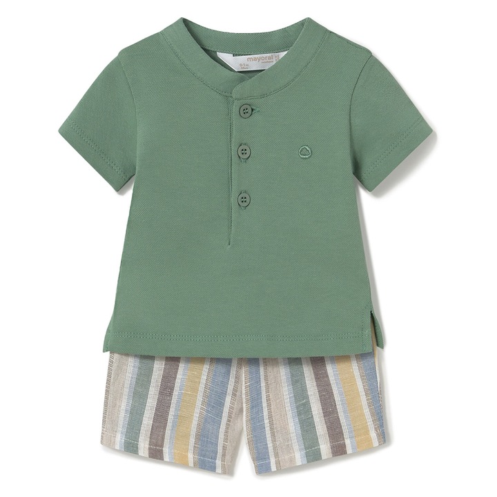 Compleu pentru copii, Mayoral, 1217 77, bumbac, verde