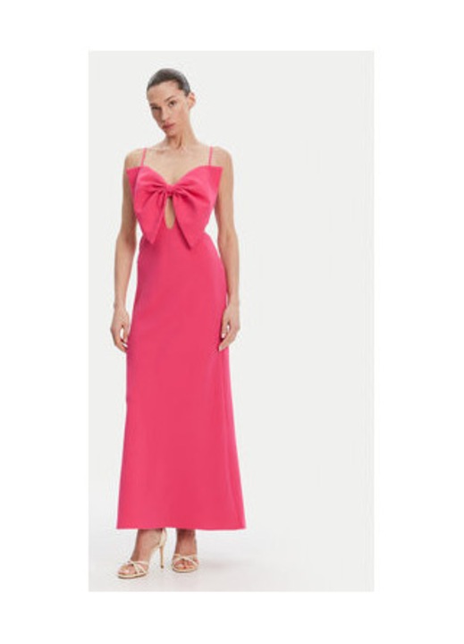 Rochie BARDOT, model 59621DB, roz aprins