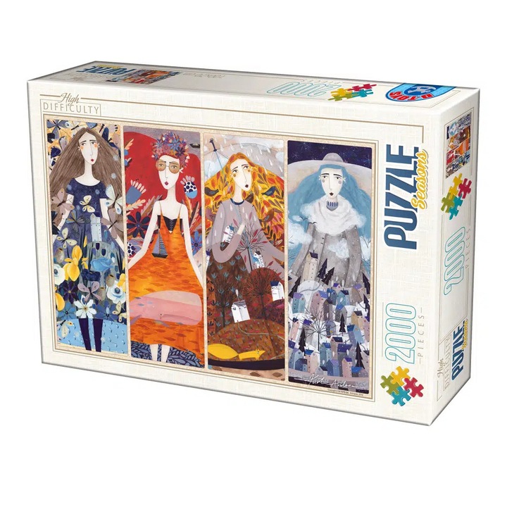 Пъзел Kürti Andrea – Сезони / Seasons – Пъзел за възрастни 2000 части