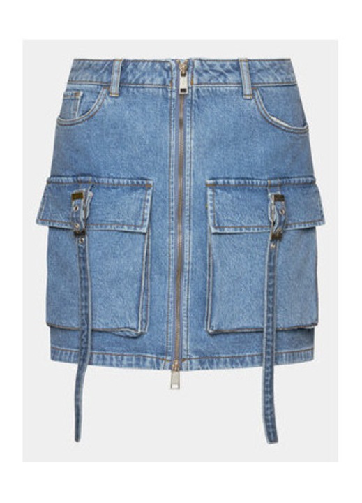 Пола GESTUZ, средно избелено синьо, 99% памук, 1% еластан, размер 34 EU