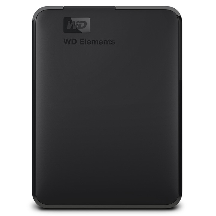 WD Elements hordozható külső merevlemez, 500 GB, nagy sebességű USB 3.0, fekete
