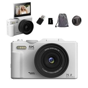 SOPPY Appareil Photo Numérique 5K 75 MP Appareil Photo De Vlogging 3,0