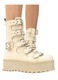 Ghete dama piele bej