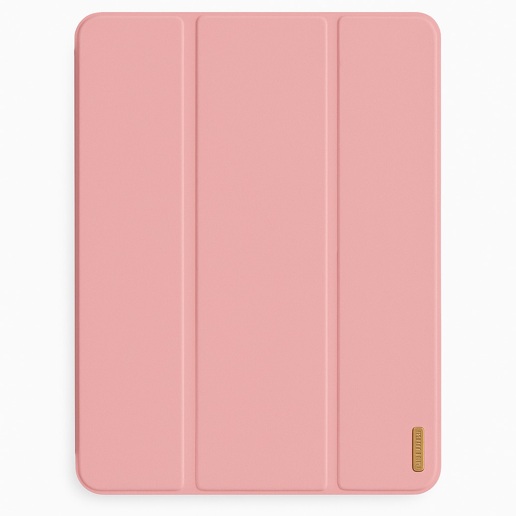 Husa pentru iPad Pro 12.9 2018 / 2020 / 2021 / 2022, DUX DUCIS Domo Series, functie stand, compatibil Apple Pencil, roz