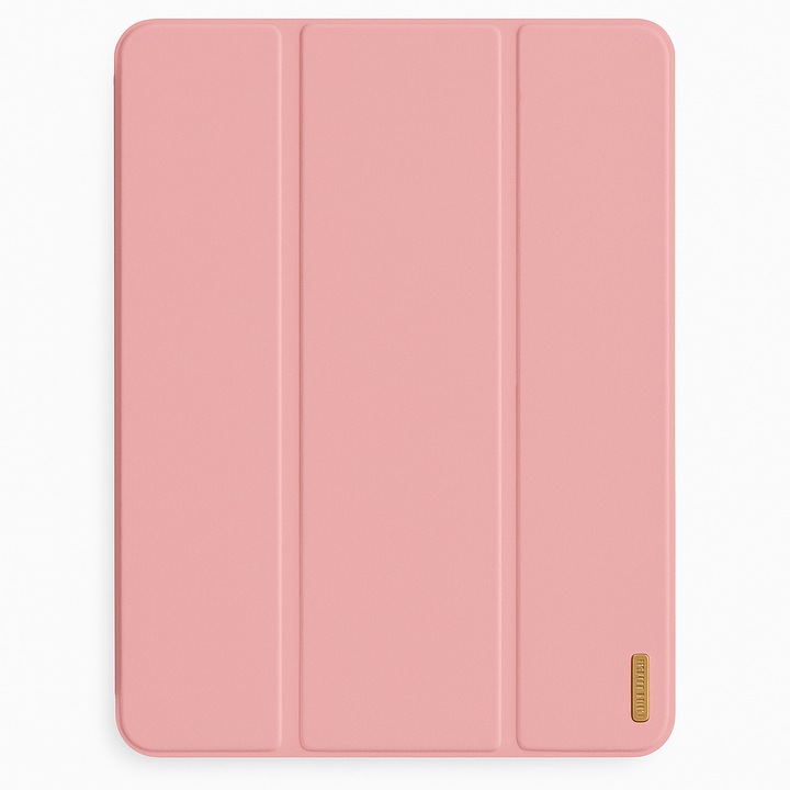 DUX DUCIS Domo Series Tok, iPad Pro 12.9 2018 / 2020 / 2021 / 2022 kompatibilis, állvány funkció, Apple Pencil kompatibilis, rózsaszín