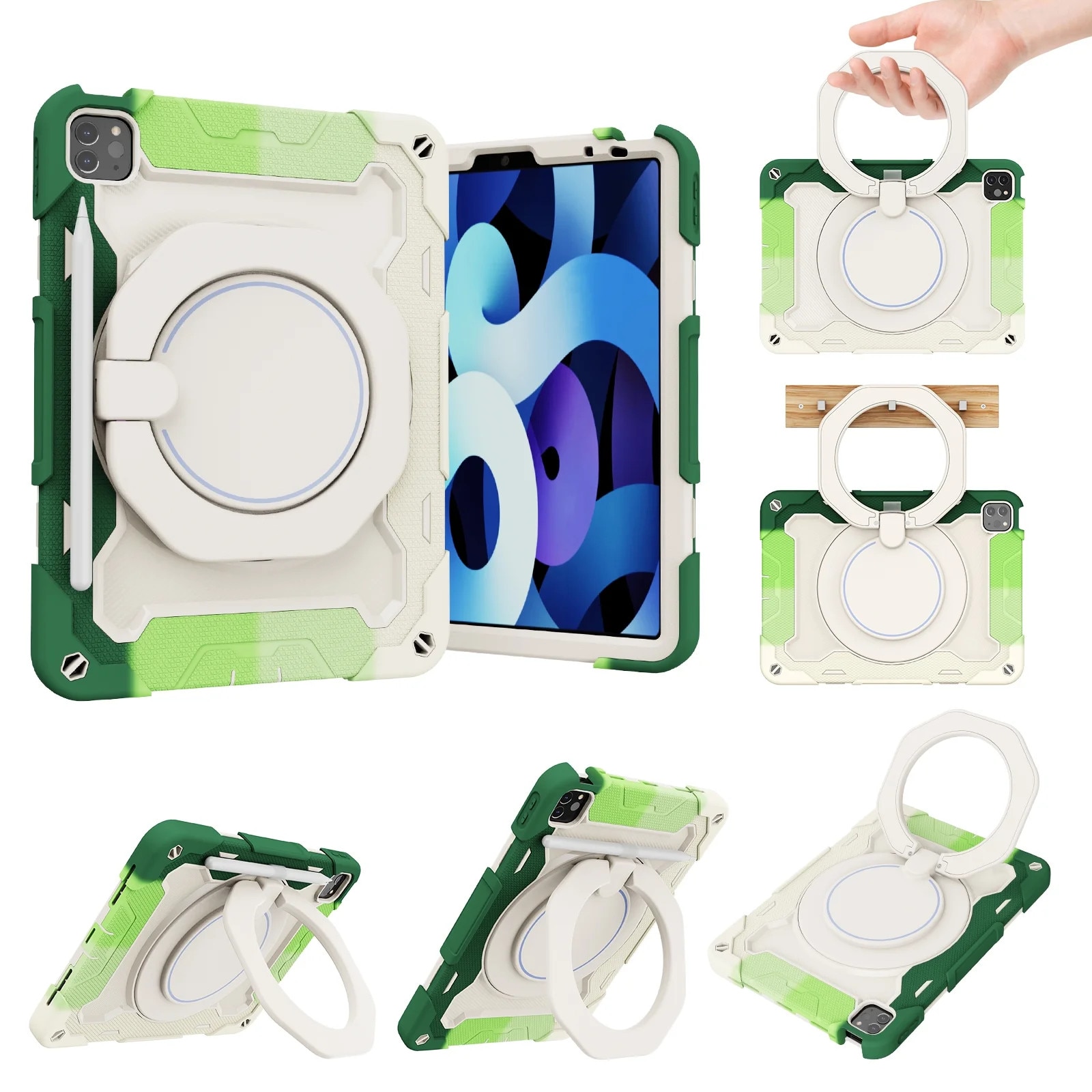 Husa de protectie rotativa pentru tableta iPad Pro 11 (2021) / iPad Air 10.9 (Gen 4/5)