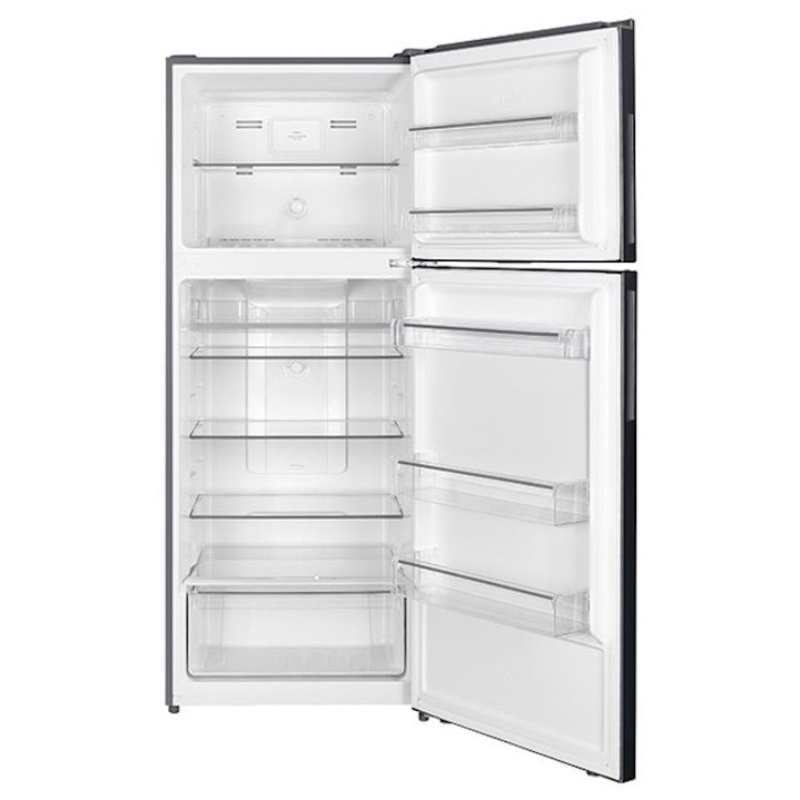 Frigider cu doua usi Davoline FSRX 415 E NF IX, Total No Frost, Inverter, H 178 cm, L 70 cm, Aficaj LED, 415 l, Clasa E, Inox