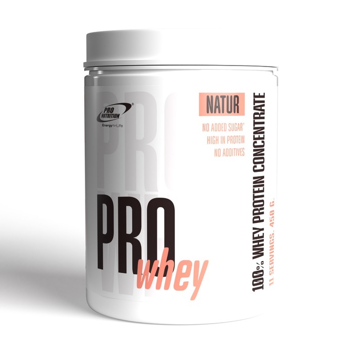 Concentrat Proteic, Pro Whey, Natur, 450g