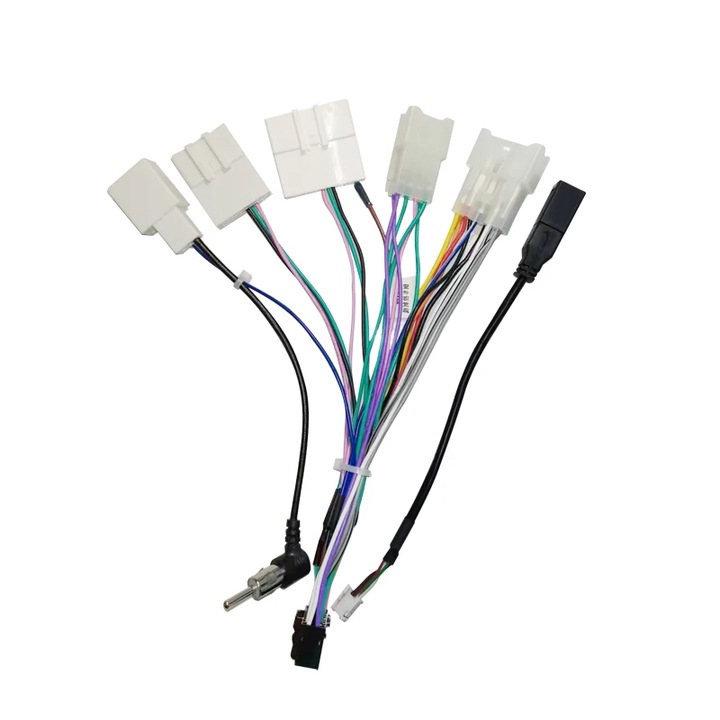 Cablaj multimedia Cablaj adaptor Autodrop Toyota AYGO, Citroën C1, Peugeot 107 pentru Navigatii multimedia Android