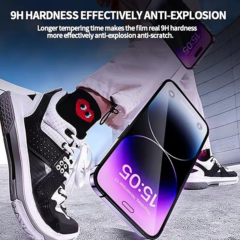 Set de 2 folii de sticla compatibile cu iPhone 16 / iPhone 15, 6.1", Kosiil®, duritate 9H, HD Clear, rezistente la zgarieturi, cu dispozitiv de montare automata