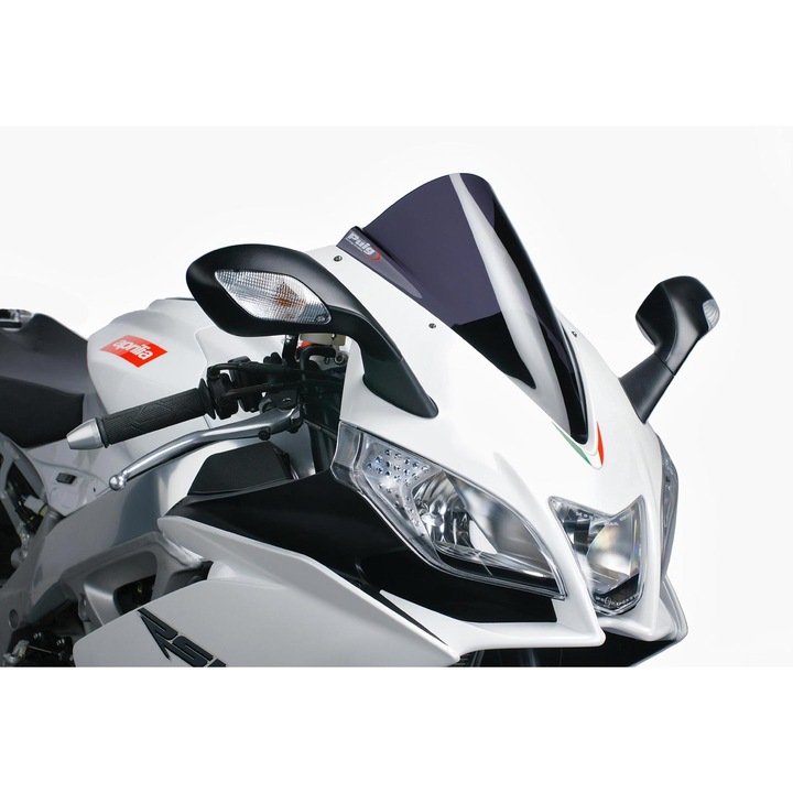 Parbriz sportiv PUIG, acril, dublu garb, pentru Aprilia RS4 50/125 13-16 / RSV4 09-12