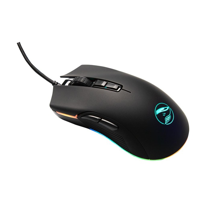 Shark Gaming Velocity M70 RGB Gaming Mouse Black, 228103, Egér