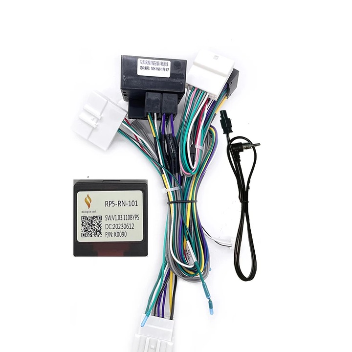 Cablaj adaptor, AutoDrop, pentru Renault Megane 3, 16 pini, pentru navigatie multimedia Android