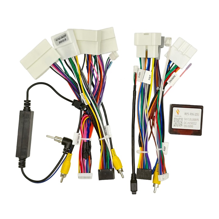 Cablaj multimedia AutoDrop Adaptor Dacia Universal pentru Navigatii Android 9 Inch, 16 pin, cu modul CANBUS