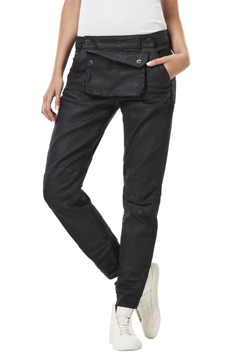 Blugi de dama G-Star RAW 5620 3D Pouch Boyfriend 7161560 16113-16, Pintt Fem Black Stretch, Bumbac, W27-L32, Bleumarin