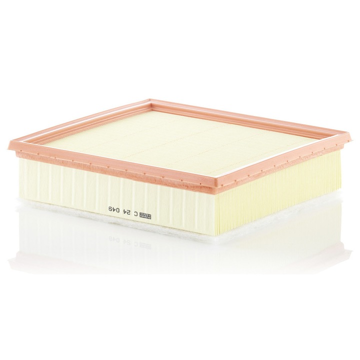 Въздушен филтър MANN за Isuzu D-Max, 254x234x66 мм, издръжлив, подобрена ефективност