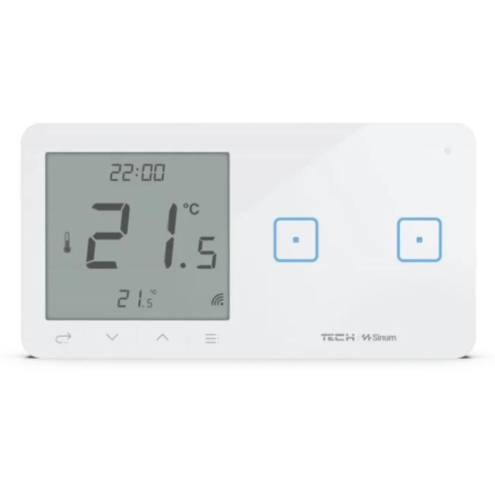 Vezetékes villanykapcsoló TECH Sterowniki, WSR-02mP, fehér