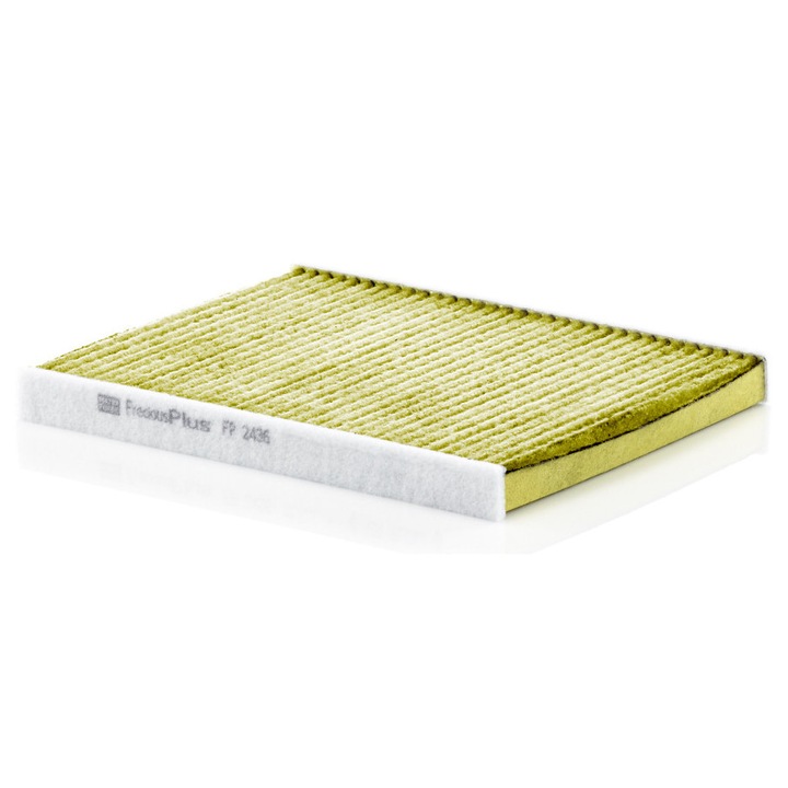 Filtru habitaclu MANN FILTER - FreciousPlus cu carbon activat, cu polifenol se potriveste: FORD B-MAX, ECOSPORT, FIESTA, FIESTA V, FIESTA VI, FIESTA VII, KA+ III, PUMA, TOURNEO COURIER B460 1.0-2.0 04.07-