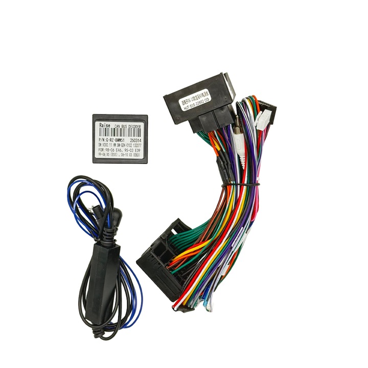 Cablaj adaptor pentru BMW X3 E83 (2006-2010), pentru Navigatii multimedia Android, AutoDrop