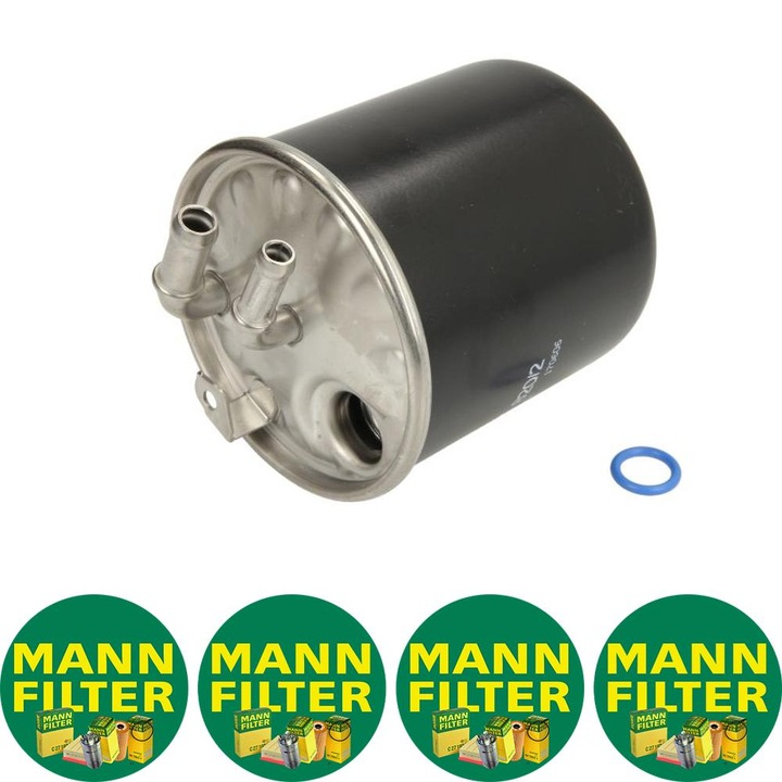 Filtru combustibil (cu garnitura) Auto Mann Filter WK 820/2 X pentru MERCEDES A (W169), B SPORTS TOURER (W245), C (C204), C T-MODEL (S204), C (W204), E (A207), E (C207), E T-MODEL (S212), E (W212) 2.0D-3.0D 09.04, 4 stickere Mann Filru
