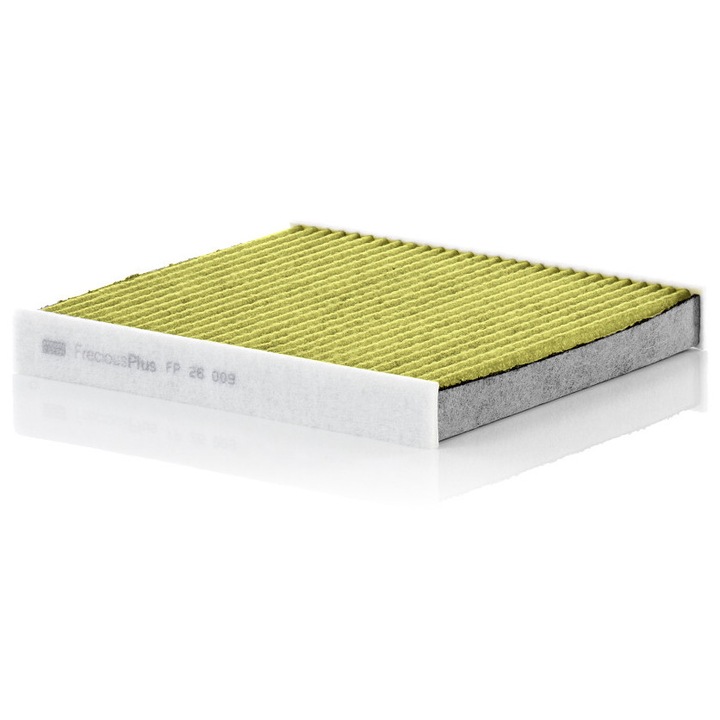 Filtru cabina MANN, CU 26 009, 254x235x32mm, cu carbon activ