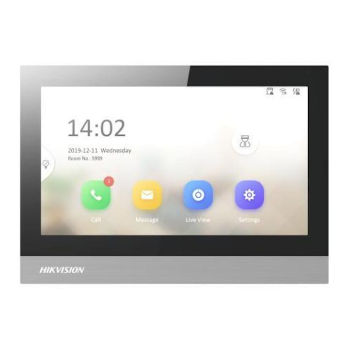 Monitor Videodomofon Hikvision DS KH8380 WTE1 Negru gri EMAG ro monitor-videodomofon-hikvision-ds-kh8380-wte1-negru-gri-emag-ro