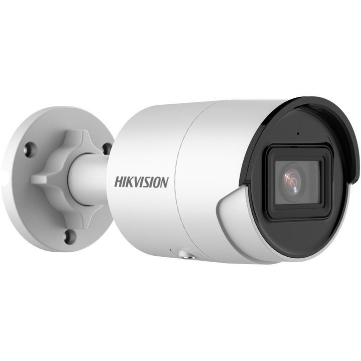 Camera de supraveghere, HIKVISION, 4MP, 40m vizibilitate nocturna, 2.8mm, IP67, alb