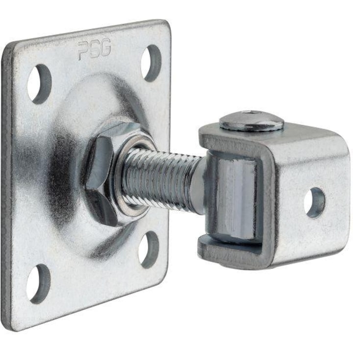PSG 61.018.01 zsanérok, 80x80x3mm, M16, állítható, horganyzott
