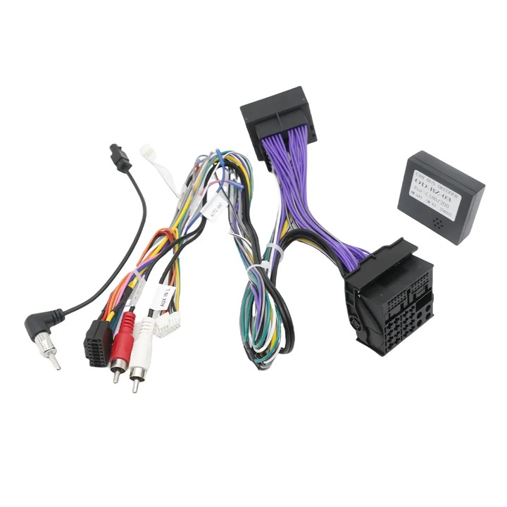 Cablaj adaptor AutoDrop pentru navigație multimedia Android Mercedes Benz, 16 pini, compatibilitate CANBUS