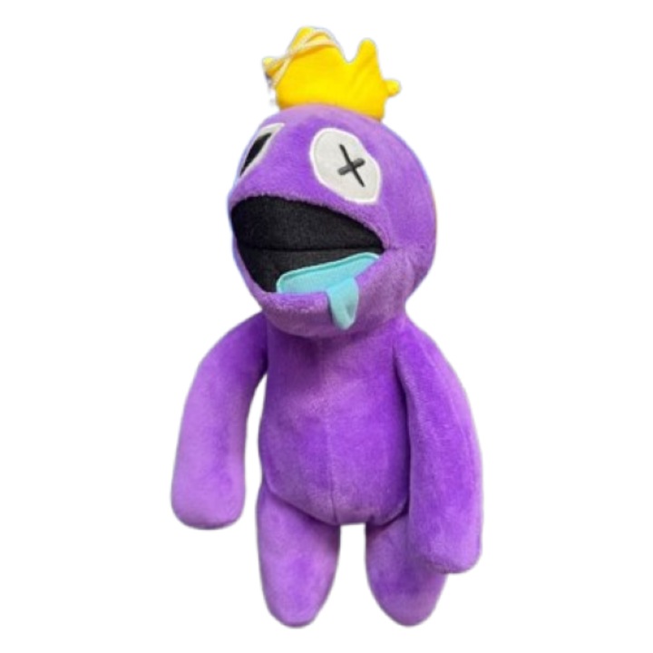 Jucarie de plus pofticioasa, 30x17 cm, culoare mov