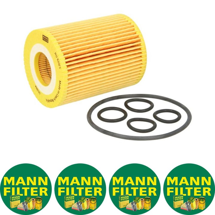 Filtru ulei Auto Mann Filter HU 820/1 Y pentru CHEVROLET CRUZE, TRAX, OPEL ASTRA H, ASTRA H CLASSIC, ASTRA H GTC, ASTRA H/KOMBI, ASTRA J, ASTRA J GTC, CORSA D, MERIVA A, MERIVA B, MOKKA / MOKKA X 1.7D 09.03, 4 stickere Mann Filru