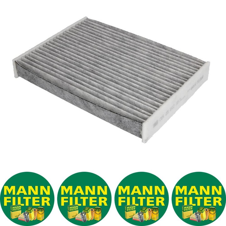 Filtru habitaclu cu carbon activat Auto Mann Filter CUK 25 012 pentru DACIA DOKKER, DOKKER EXPRESS/MINIVAN, LODGY, NISSAN X-TRAIL III, RENAULT EXPRESS/MINIVAN, KOLEOS II, ZOE, ZOE/HATCHBACK 1.2-Electric 03.12, 4 stickere Mann Filru