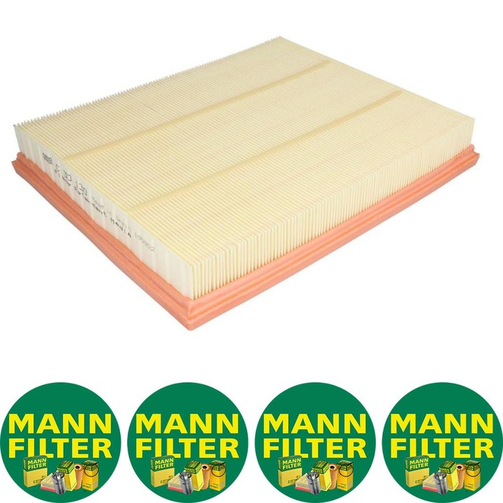 Légszűrő (szűrőbetét) Auto Mann Filter C 30 130 CHEVROLET ASTRA, OPEL ASTRA G, ASTRA G CLASSIC, ASTRA G/KOMBI, ASTRA H, ASTRA H CLASSIC, ASTRA H GTC, ASTRA H/KOMBI, ASTRA J GTC 1.2-2.0D 02.98, 4 db Mann Filter matrica