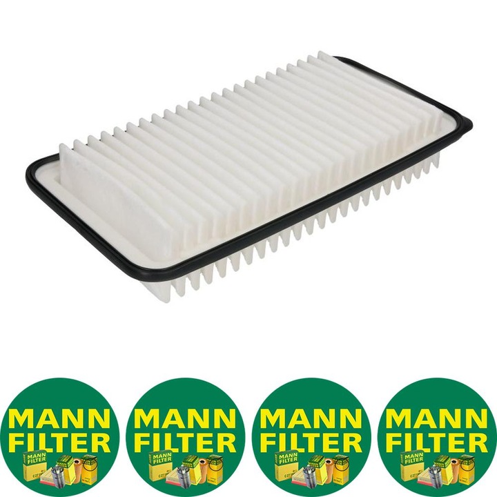 Filtru aer (element filtrant) Auto Mann Filter C 3230 pentru TOYOTA AVENSIS, COROLLA, COROLLA VERSO 1.4D/2.0D 01.02-03.09, 4 stickere Mann Filru