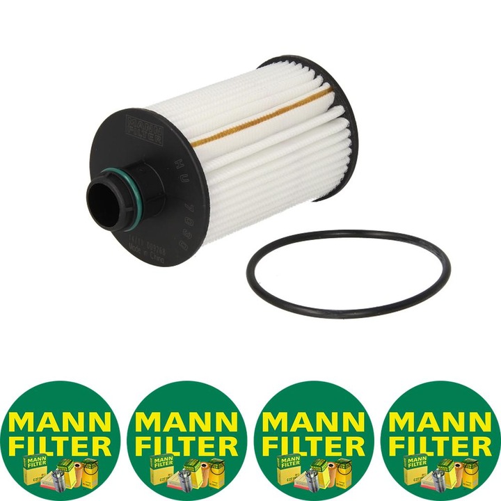 Filtru ulei Auto Mann Filter HU 7030 Z pentru CHEVROLET CAPTIVA, CRUZE, ORLANDO, OPEL ANTARA A 2.0D/2.2D 05.09, 4 stickere Mann Filru