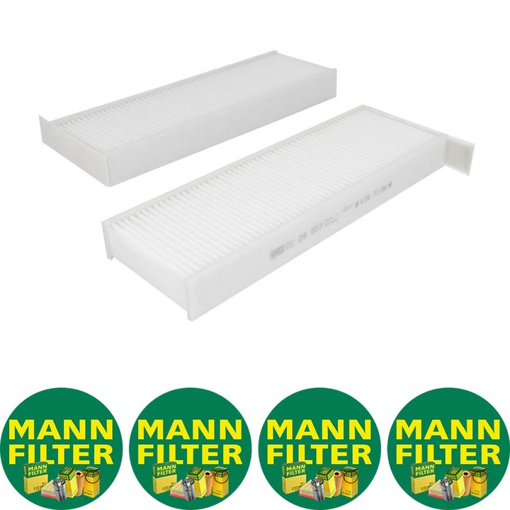Filtru habitaclu Auto Mann Filter CU 29 003-2 pentru DS DS 5, DS 7, CITROEN BERLINGO, BERLINGO MULTISPACE, BERLINGO/MINIVAN, C4 GRAND PICASSO I, C4 GRAND PICASSO II, C4 PICASSO I, C4 PICASSO II 1.2-Electric 10.06, 4 stickere Mann Filru